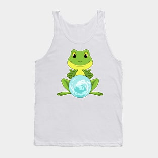 Frog with Crystal ball Tank Top